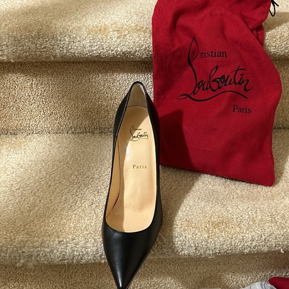Brand New Christian Louboutin 9.5 Worn once at the Oscars Red Carpet - Picture 3 of 4